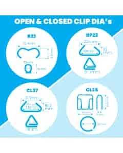 Netting Clips - CL22 / RP22