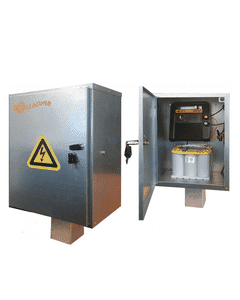 Vandal proof electrified box & stand