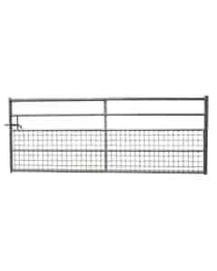 Half Meshed Field Gate, supplied with gate eyes