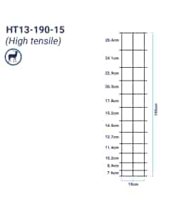 HT Hinge Joint Deer Fence HT13-190-15 100m