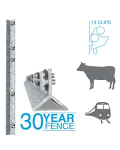 Clipex® Railway/Cattle Beefy Post 2.1m