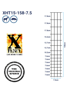 X™ fence® Badger/Stallion Fence XHT15-158-7.5