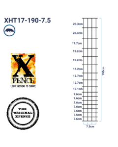 X™ fence® Badger/Boar Fence XHT17-190-7.5 50m
