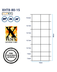 X™ fence® Stock Fence XHT8-80-15